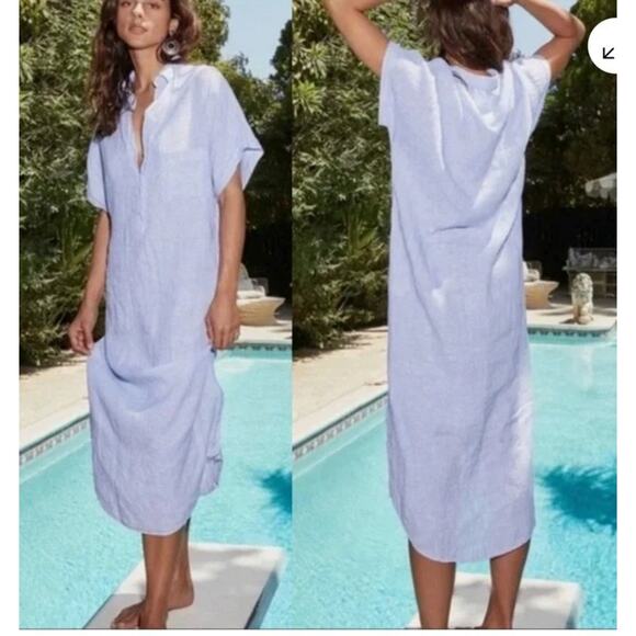 GRAYSON FRANK EILEEN The Artist Full Length Dress Sz L 4 Lagonlook Capsule Lux - Picture 2 of 13